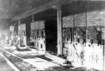 Crematoria II and III, Auschwitz-Birkenau'© National Archives, Washington, DC